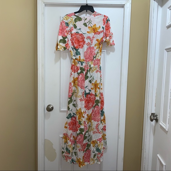 DONATED - NWT Abel the Label Osaka Garden Party Dress, XS, Multicolor Floral - Picture 4 of 4